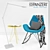 Stylish Rocking Chair for Ultimate Comfort 3D model small image 1