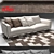 Luxury Faubourg Sofa: Stylish and Comfortable by Arflex 3D model small image 3