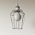 Elegant Metal Hanging Light (676_model) 3D model small image 2