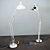 Levi Floor Lamp: Sleek and Stylish 3D model small image 1