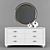 Neopolis Casa Drawer Mirror: Sleek and Modern 3D model small image 1