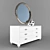 Neopolis Casa Drawer Mirror: Sleek and Modern 3D model small image 2