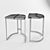 Elegant Adjustable Bar Chair 3D model small image 3