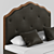 Giorgetti ODILE Bed: Timeless Elegance 3D model small image 2