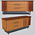Retro Chic Sideboards 3D model small image 1