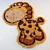 Gentle Giraffe Baby Mat 3D model small image 1