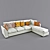 Elegant Comfort Sofa 3D model small image 1