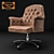 Poltrona Frau OXFORD Office Chair 3D model small image 1