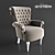 Elegant Regina Chair by GIUSTI PORTOS 3D model small image 1