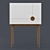 Modern Loft Aperture Cabinet 3D model small image 2