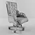 ErgoFlex Office Chair: Optimal Comfort 3D model small image 3