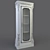 Italian Made Bookcase: Stylish & Functional 3D model small image 2