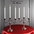 Rustic Elegance: Vintage Silver Candlestick 3D model small image 1
