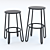 ErgoFit Bar Stool - Made in Design Editions 3D model small image 1