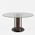 Frog Dining Table: Artistic Elegance 3D model small image 1