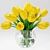 Sunny Tulip Bouquet 3D model small image 1