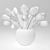 Sunny Tulip Bouquet 3D model small image 3