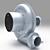 Industrial Radial Fan: Medium Pressure 3D model small image 1