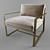 Sleek SPECTRE Chair: Stylish and Contemporary 3D model small image 1