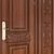 Elegant Classic Door 3D model small image 2