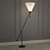 Italian Vintage Floor Lamp 3D model small image 1