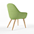 Title: Sleek Comfortable Interior Chair 3D model small image 3
