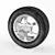 15in Wheel for Cars | All-Season Tire 3D model small image 1