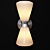 Sleek Retro Wall Sconce 3D model small image 2