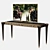 Elegant TV Table with Art Deco Design 3D model small image 1