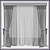 Beaded, Elegant and Stylish Curtain 3D model small image 3