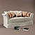 Elegant Comfort Sofa 3D model small image 1