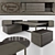 JOBS Executive Desk: Stylish and Functional 3D model small image 1