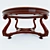 Classical Coffee Table: 1200mm Diameter & 660mm Height 3D model small image 2