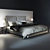 Luxurious Cestone Bed by Flexform 3D model small image 2