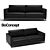 BoConcept Fargo Sofa | Stylish and Modern 3D model small image 1