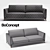BoConcept Fargo Sofa | Stylish and Modern 3D model small image 2