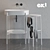 Elevate your bathroom with Washbasin STAND Ex.t 3D model small image 1