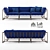 Modern Loft Sofa by Kenn X Miller 3D model small image 1