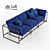 Modern Loft Sofa by Kenn X Miller 3D model small image 2