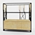 Zaremba Metal Frame Shelf 3D model small image 1