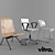Elegant Vitra Chairs: Style and Comfort 3D model small image 1
