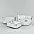 Muuto Packshot: Stylish Storage Solutions 3D model small image 3