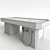 Marble Hammam Table for Luxury Spa 3D model small image 3