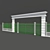 Elegant Fence Arch 3D model small image 1