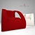 Antidiva Cut: Modern Armchair by Domenico De Palo 3D model small image 1