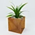 Origami Steel Planter - Outdoor Décor Masterpiece 3D model small image 1