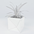 Origami Steel Planter - Outdoor Décor Masterpiece 3D model small image 3