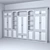 Mr.Doors Cupboard: Sleek and Spacious 3D model small image 3