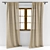 Window Curtains - Elegant and Versatile 3D model small image 1