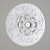 Elegant Ceiling Rosette 3D model small image 1